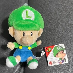Nintendo Baby Luigi Plush - Green and Blue Outfit